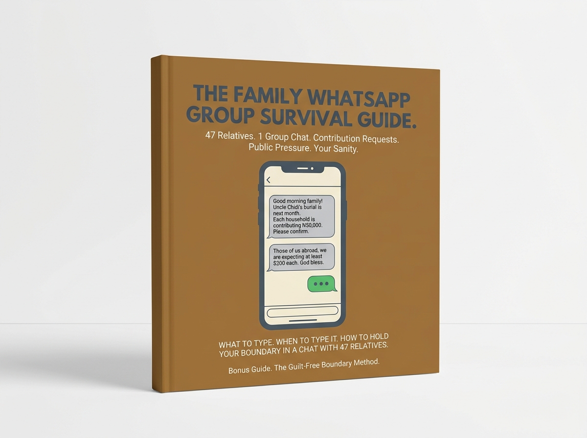 Bonus #2 - The Family WhatsApp Group Survival Guide
